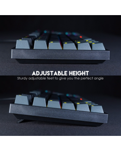 Tastatura mehanička Gaming Fantech MK886 RGB Atom TKL crna (Blue switch) - G207879