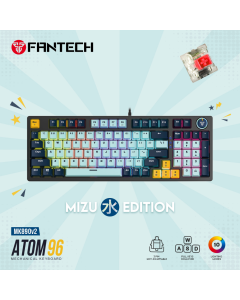 Tastatura Mehanicka Gaming Fantech MK890 RGB Atom MK96 SkyBlue (Red switch) - 216763