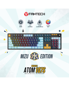 Tastatura mehanička Gaming Fantech MK893S RGB Atom 107S MIZU Navy (Blue switch) - 222340