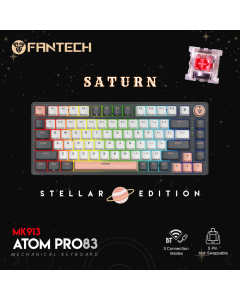 Tastatura Mehanicka Gaming Fantech MK913 RGB Atom PRO83 Wireless Saturn (red switch) - 214013
