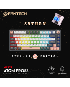Tastatura mehanička Gaming Fantech MK913 RGB Atom PRO83 Wireless Saturn (blue switch) - 214012