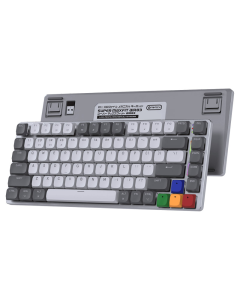 Tastatura mehanička Gaming Fantech MK915 RGB Maxfit AIR83 Wireless gray (red switch) - G218380