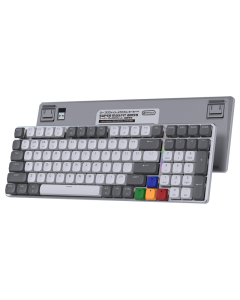 Tastatura mehanička Gaming Fantech MK916 RGB Maxfit AIR99 Wireless gray (brown switch) - G218381
