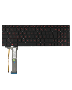 Tastatura za laptop Asus GL552 GL552J GL552JX GL552V GL552VL GL552VX veliki enter sa pozadinskim osvetljenjem