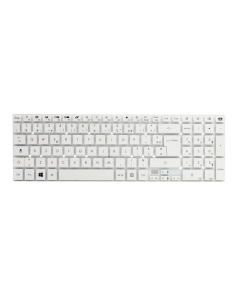 Tastatura za laptop Gateway NV52L NV55S NV57 bela - 89839-1-1
