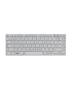 Tastatura za laptop Toshiba Satellite L800/L805/L830/L840/L845/C800/C800D bela - 59655