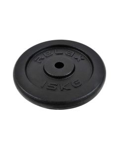 RING Tegovi 2x15kg crni standardni liveni  - RX PLO1-15