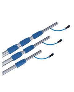LEWI Teleskop za čišćenje prozora i solarnih panela (aluminijum,Zaštićen od rotacije) 4m 27cm - 95529-400-27