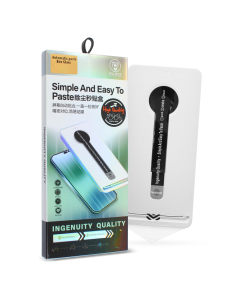 Zastitno Staklo Tempered glass 2.5D Automatic paste box za iPhone 12 Pro Max 6.7 crni - 205931