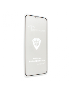 Zastitno staklo Tempered Glass 2.5D full glue za iPhone 12 Pro Max 6.7 crni - 86017
