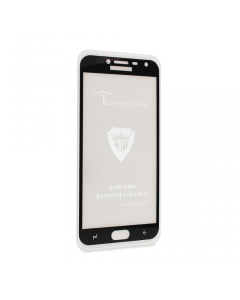 Zastitno Staklo Tempered glass 2.5D full glue za Samsung J400F Galaxy J4 2018 (EU) crni - 61947-1
