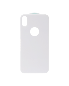 Zaštitno staklo za iPhone X belo. 5D FULL COVER(zadnje) - 020920