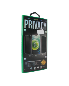 Zastitno staklo Tempered Glass Privacy 2.5D full glue za iPhone 15 Pro 6.1 crni - 210172