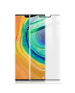 Zaštitno staklo za Huawei Mate 30 Pro crno. (zakrivljeno) (Mini verzija) - 037713