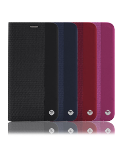 Maska za iPhone 12 mini na preklop Teracell Gentle Fold crvena - 045356