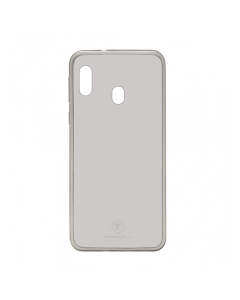 Maska za Samsung A20/ A205F/ A30/ A305F Teracell Skin transparent crna - 034480