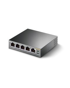 TP LINK Switch TP-LINK TL-SG1005P Gigabit/5x RJ45/10/100/1000Mbps/4x PoE+/56W PoE/metalno kuciste - TL-SG1005P