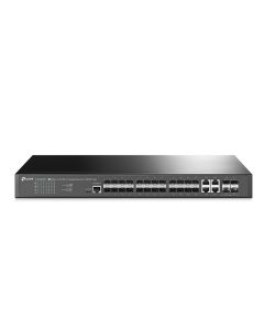 TP LINK Switch TP-LINK TL-SG3428XF Omada 24-Port SFP L2+ Managed Switch with 4 10GE SFP+ Slots