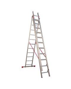 Trodelne Merdevine 3x11 7,6m 3011 - 17-1