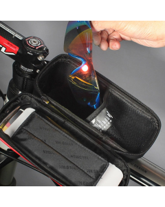 Torba za mobilni telefon za bicikl Wild man crna