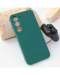 Maska za Samsung Galaxy S23 3D Camera tamno zelena - 208817