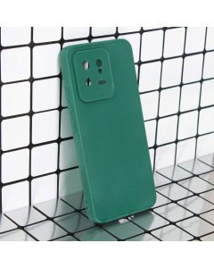 Maska za Xiaomi Redmi Note 12S (EU) 3D Camera tamno zelena - 210526