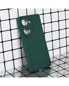 Maska za Xiaomi Redmi Note 13 Pro 4G (EU) 3D Camera tamno zelena - 214523