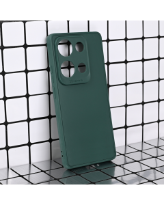 Maska za Xiaomi Redmi Note 14s 3D Camera tamno zelena - 221982