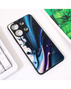 Maska za Xiaomi Redmi Note 13 4G Abstract tamno plava - 214147