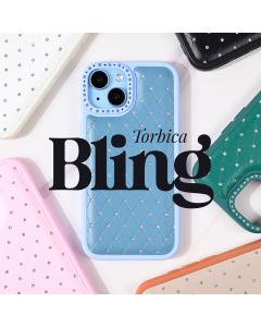 Maska za Samsung Galaxy A16 5G Bling roze - 219105