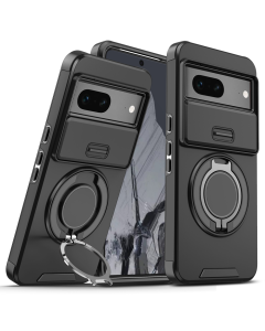 Torbica CamShield Ring stand za Google Pixel 7 crna - 215804