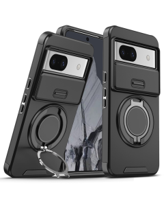 Torbica CamShield Ring stand za Google Pixel 8A crna - 216855