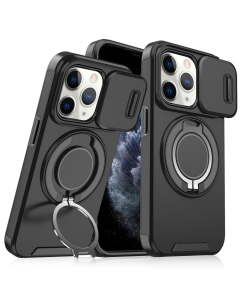Torbica CamShield Ring stand za iPhone 11 Pro Max crna - 215808