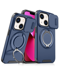 Torbica CamShield Ring stand za iPhone 13 6.1 plava - 216858