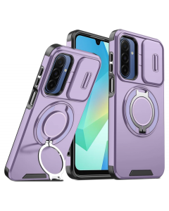 Maska za Samsung A175F Galaxy A17 ljubicasta CamShield Ring stand - 223406