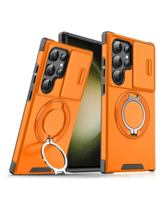 Torbica CamShield Ring stand za Samsung S918B Galaxy S23 Ultra narandzasta - 221154