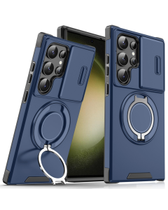 Torbica CamShield Ring stand za Samsung S918B Galaxy S23 Ultra plava - 216876