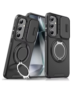 Torbica CamShield Ring stand za Samsung S936B Galaxy S25 Plus crna - 218869