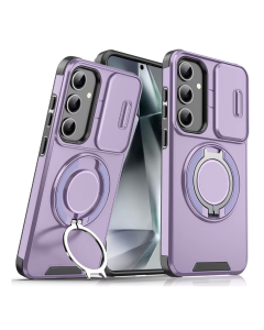 Torbica CamShield Ring stand za Samsung S936B Galaxy S25 Plus ljubicasta - 218870