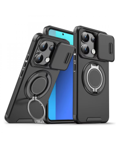 Torbica CamShield Ring stand za Xiaomi Redmi Note 13 Pro 4G (EU) crna - 216879