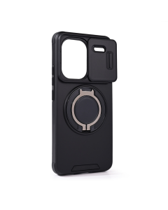 Torbica CamShield Ring stand za Xiaomi Redmi Note 13 Pro Plus (EU) crna - 218879