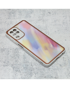Maska za Samsung Galaxy A22 4G Candy Marble bela - 96806