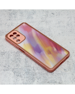 Maska za Samsung Galaxy A22 4G Candy Marble svetlo ljubičasta - 96808