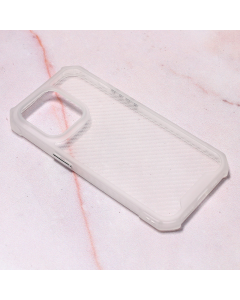 Torbica Carbon Crystal za iPhone 14 Pro 6.1 bela - 203203