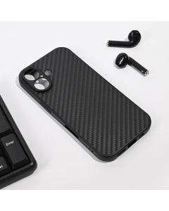 Maska za iPhone 17 63 Carbon fiber crna - 223495