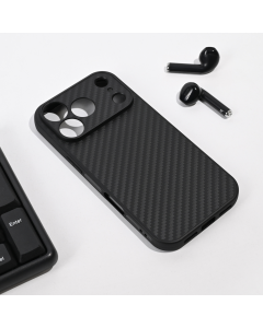 Maska za iPhone 17 Pro 63 Carbon fiber crna - 223496