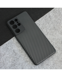 Torbica Carbon fiber za Samsung G998B Galaxy S21 Ultra crna - 90338-1
