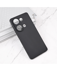 Maska za Xiaomi Redmi Note 14S (EU) Carbon fiber crna - 221637