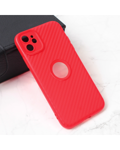 Torbica Carbon Stripe za iPhone 11 6.1 crvena - 211646