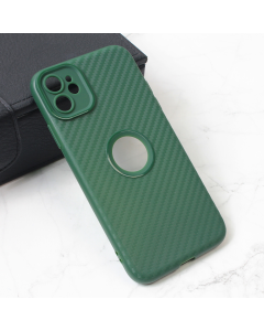 Torbica Carbon Stripe za iPhone 11 6.1 zelena - 211645